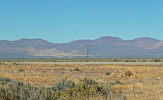 Garden Pass NV looking west