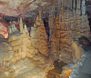 Far end of Grand Palace Lehman Caves, NV