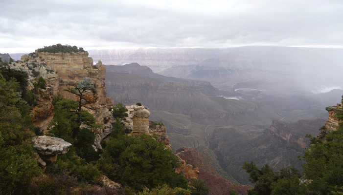 Walhalla Point North Rim Grand Canyon