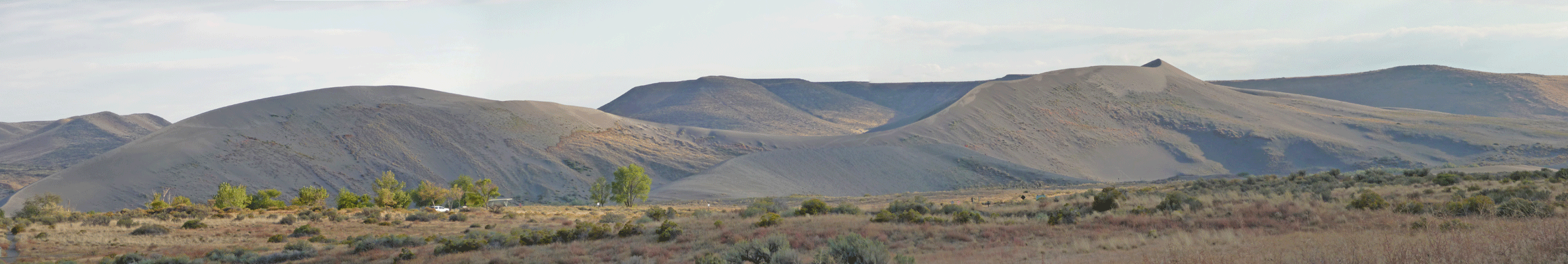 Bruneau Dunes panorama Idaho