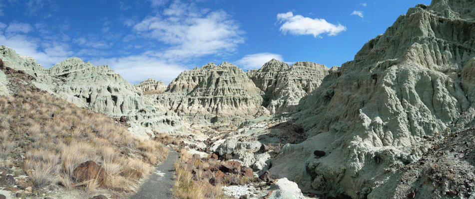 Blue Basin John Day OR panorama