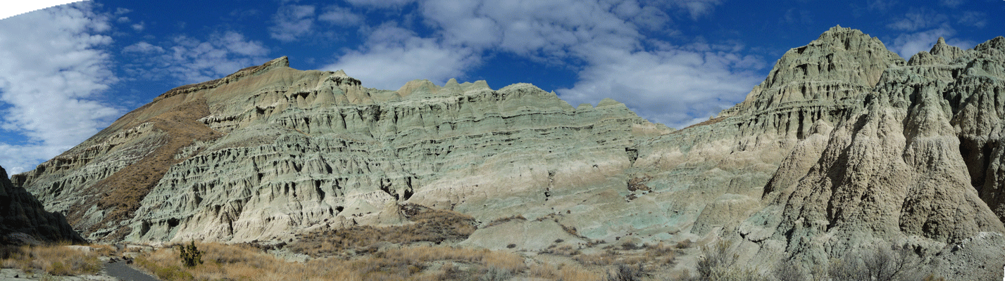 Blue Basin John Day OR panorama