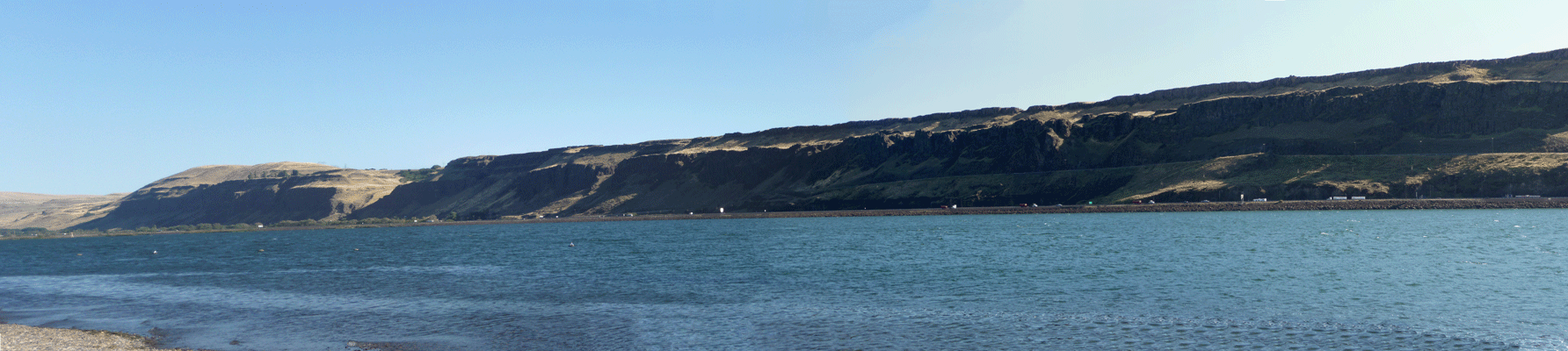 Columbia River from Maryhill State Park WA