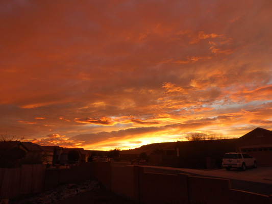 Orange sunset