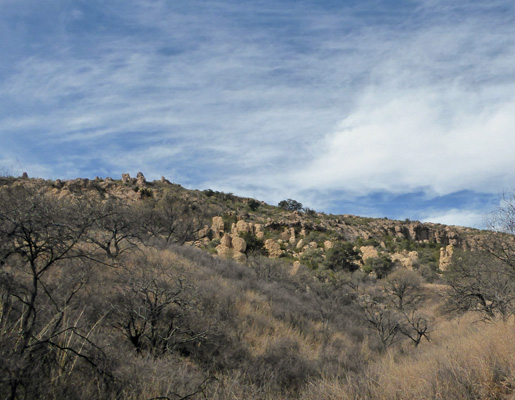 Hoodoos at Arivaca Lake