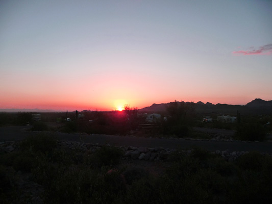 Sunset Lost Dutchman SP