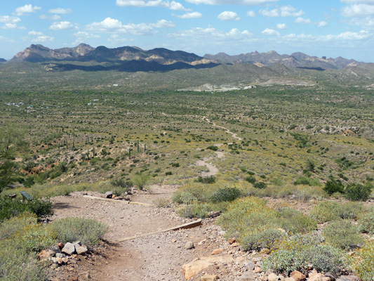 Treasure Loop Trail from Green Boulder