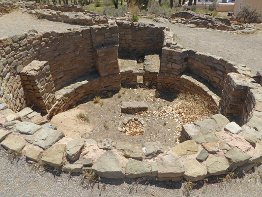 Kiva Aztec Ruins NM