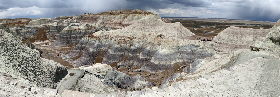 Blue Mesa Trail Petrified Forest National Park