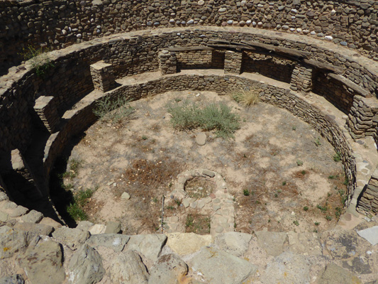 Kiva Aztec Ruins NM