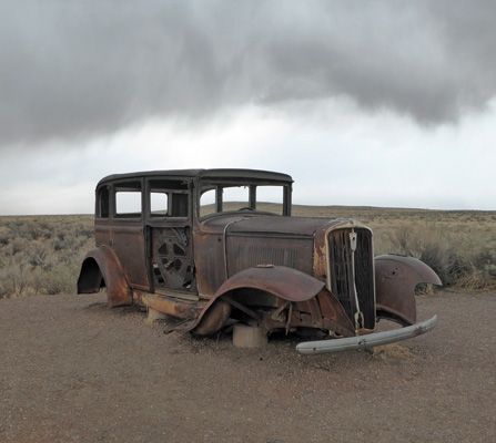1932 Studebaker Route 66 Petrified Forest NP