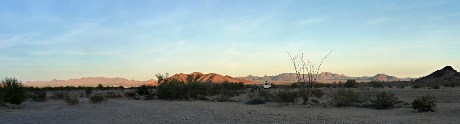 Sunset Quartzsite AZ