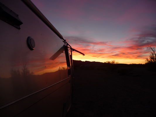 Sunset Quartzsite AZ