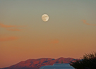 Moon rise Benson AZ