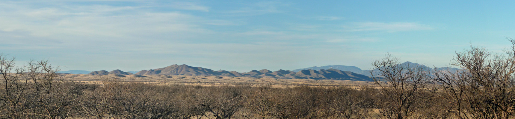 Hills north of Las Cienagas NCA