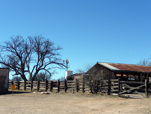 Empire Ranch corral Las Cienegas NCA