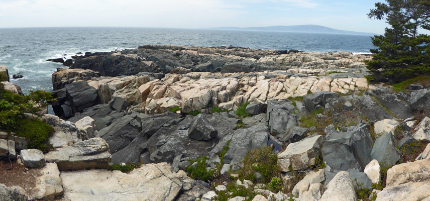 Frenchman Bay from Schoodic Pen.