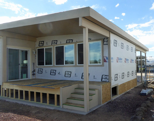 Side of house
