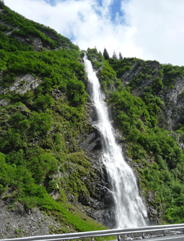 Bridal Veil Falls Alaska