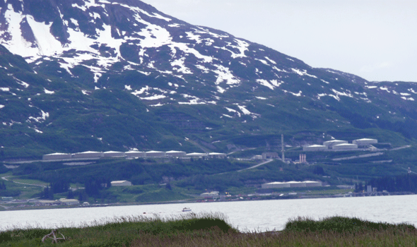 Pipeline Terminal at Valdez AK