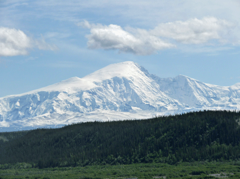 Mount Sanford Tok Cutoff Road Alaska