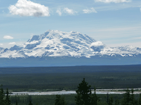 Mount Drum Tok Cutoff Road Alaska
