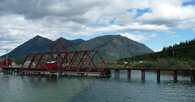 Railraod trestle Carcross Yukon