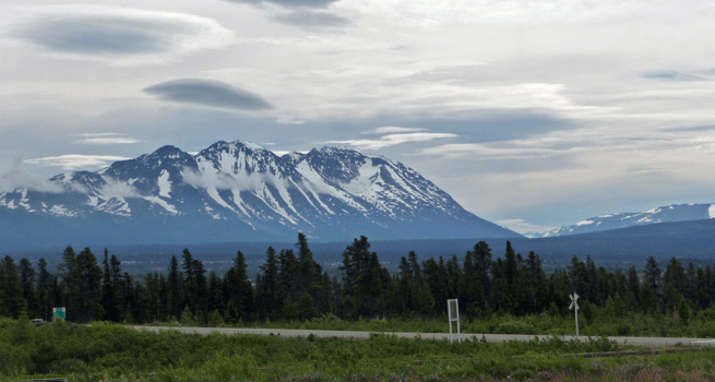 View from Log Cabin BC