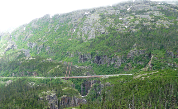 William Moore Bridge Klondike Highway Alaska