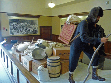 Ton of Supplies Klondike Gold Rush National Historical Park