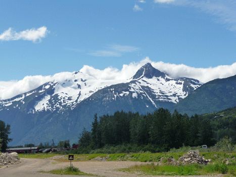 Skagway Cemetary view north