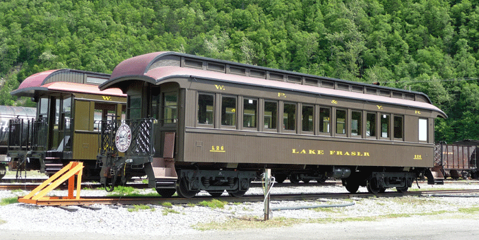 Narrow Gauge Railway car Skagway AK