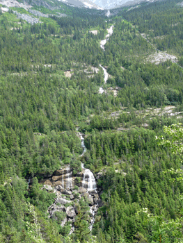 Pitchfork Falls Klondike Highway AK