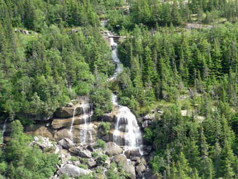 Pitchfork Falls Klondike Highway AK