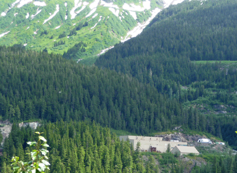 Premier Mines Salmon Glacier road BC