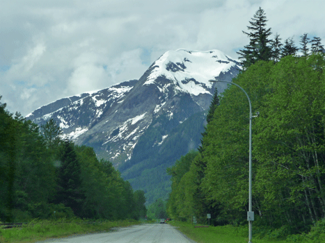 On the Yellowhead Highway between Terrace and Prince Rupert BC