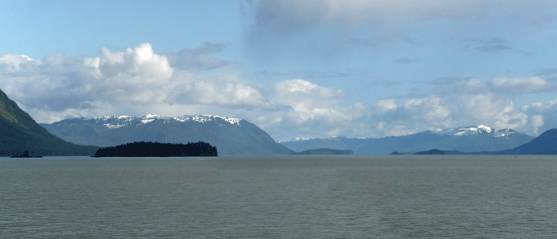 Leaving Prince Rupert by ferry