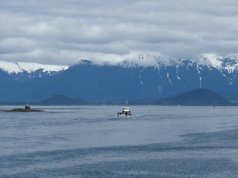 Fishing boat from Eagle's Roost Petersburg AK