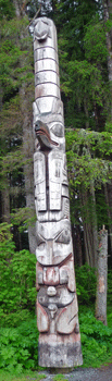 totem pole Sitka National Historical Park