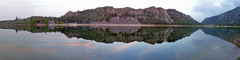 Sunset Panorram at Alta Lake State Park WA