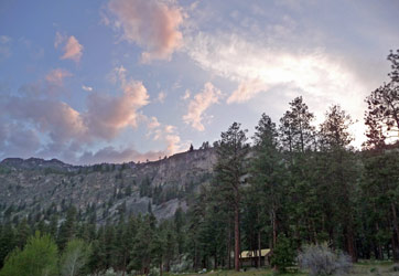 Sunset at Alta Lake State Park WA 