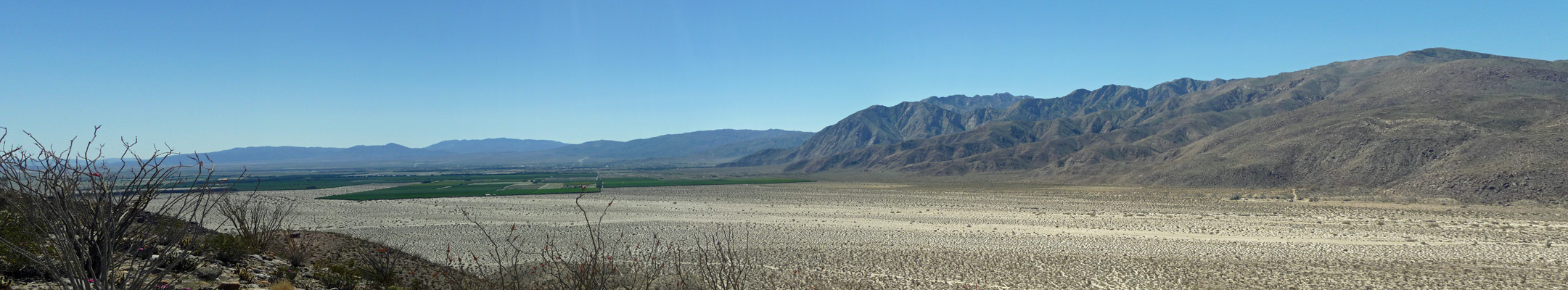 View from upper portion of Alcoholic Pass Trail