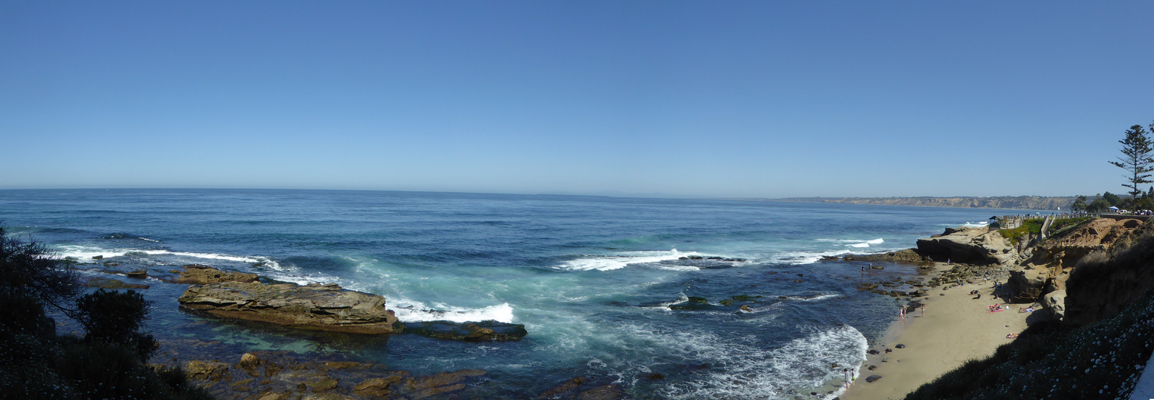 La Jolla Cove area