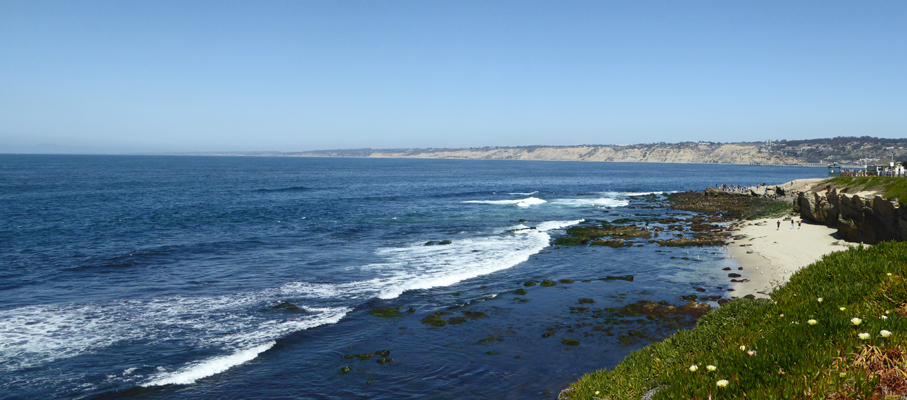 La Jolla Cove area