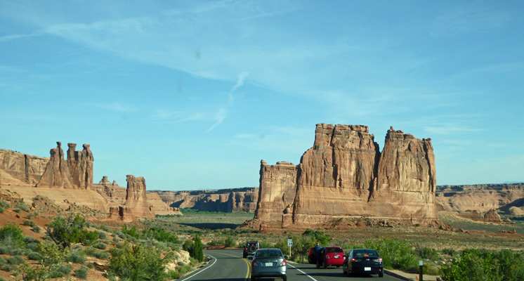 Courthouse area Arches NP