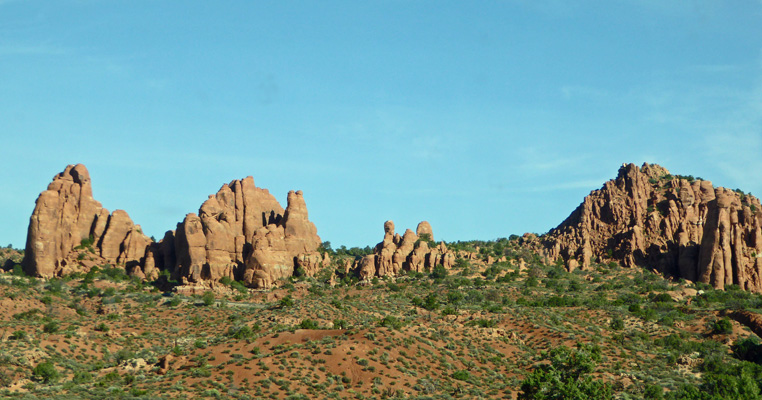 Near Devil's Garden Arches NP