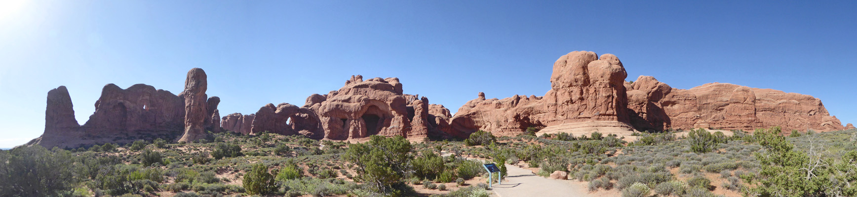 Double Arch panorama