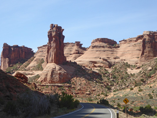 Courthouse area Arches NP