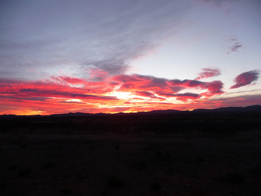 Sunset Buenos Aires NWR