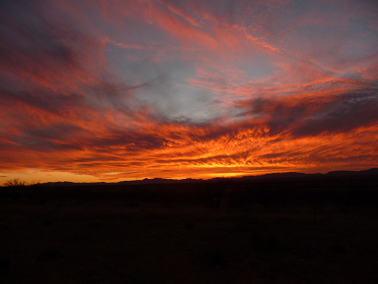 Sunset Buenos Aires NWR